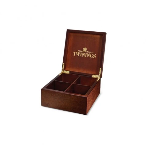 Twinings 8 Compartment Black Display Box (With Tea) - UK BUSINESS